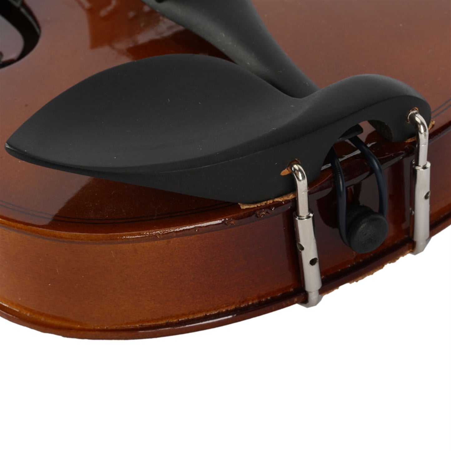 New 1/4 Acoustic Violin Case Bow Rosin Natural - Rhythmic - Cadence