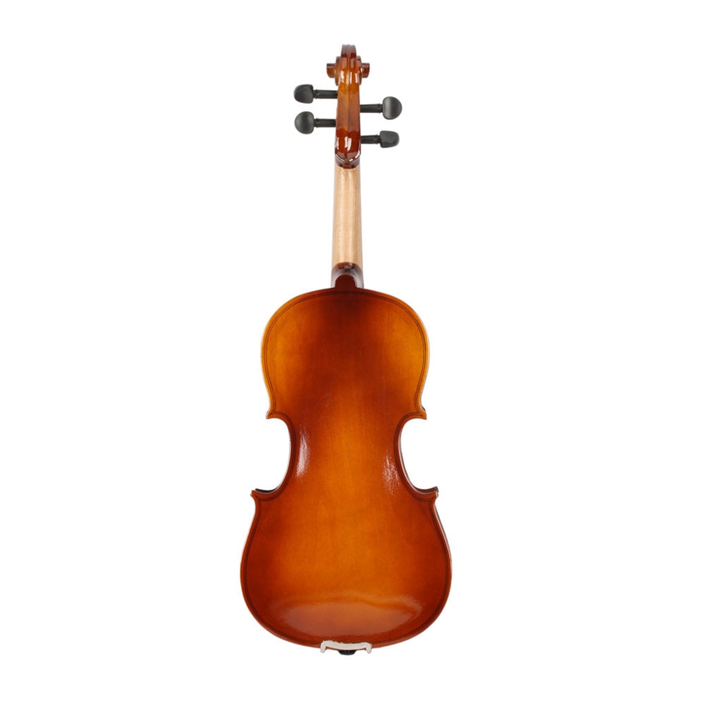 New 3/4 Acoustic Violin Case Bow Rosin Natural - Rhythmic - Cadence