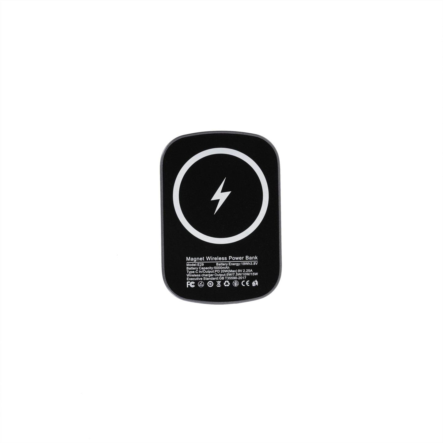 Our Pure Planet (Harry Kane's ECO Brand) - 5,000mAh Magnetic Wireless Power Bank - Rhythmic - Cadence