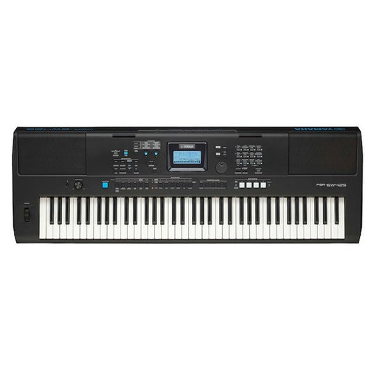 Yamaha PSR - EW425 Keyboard Black - Rhythmic - Cadence