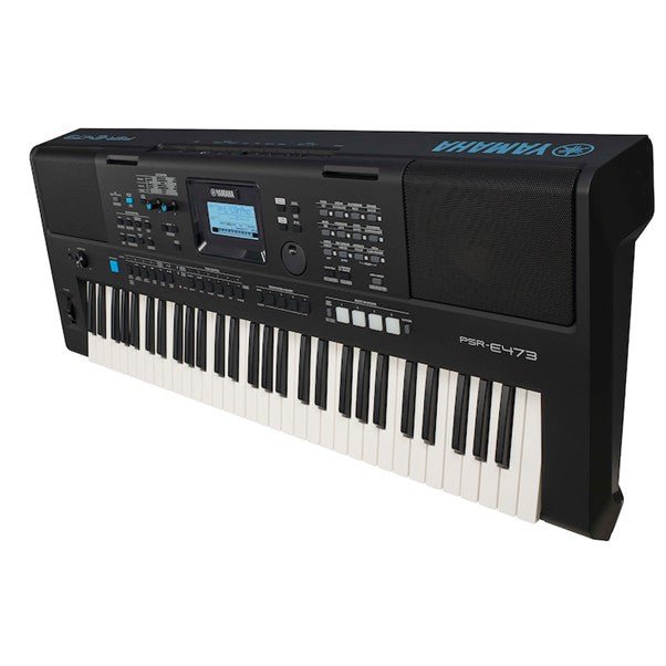 Yamaha PSR - E473 Keyboard Black - Rhythmic - Cadence
