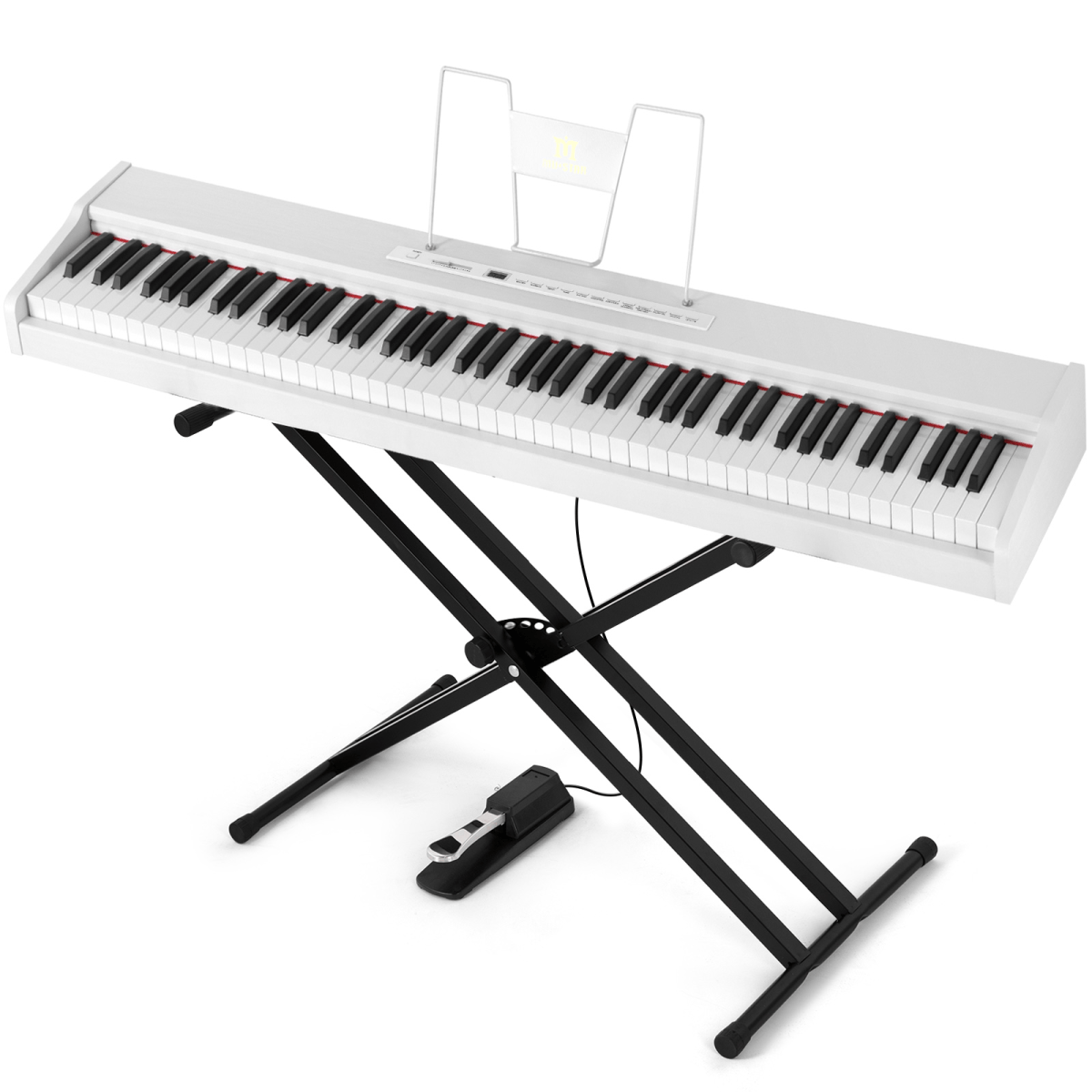 MUSTAR DIGITAL PIANO - WHITE - Rhythmic - Cadence
