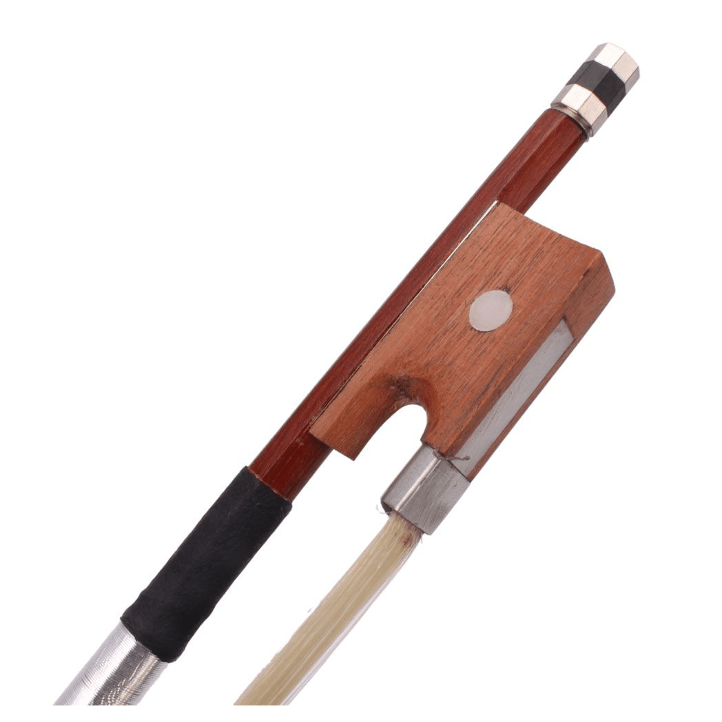 New 4/4 Acoustic Violin Case Bow Rosin Natural - Rhythmic - Cadence