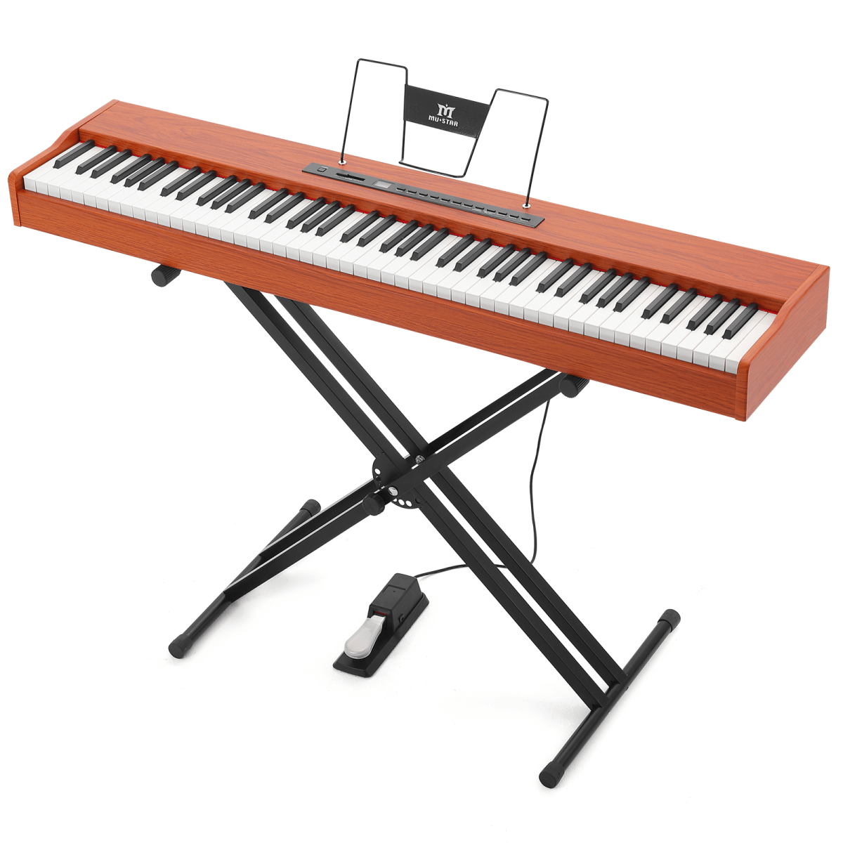 DIGITAL PIANO - BROWN - Rhythmic - Cadence