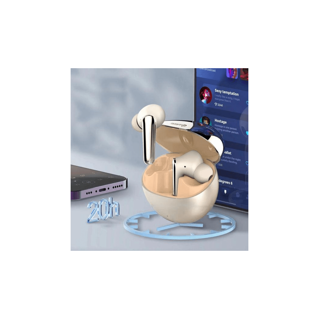 WYEWAVE Rose Pearl Fidelity Wireless Earbuds - Rhythmic - Cadence