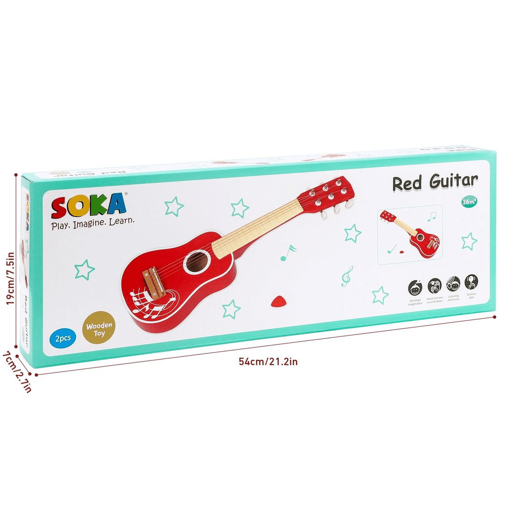 SOKA RED GUITAR 1010106 - Rhythmic - Cadence