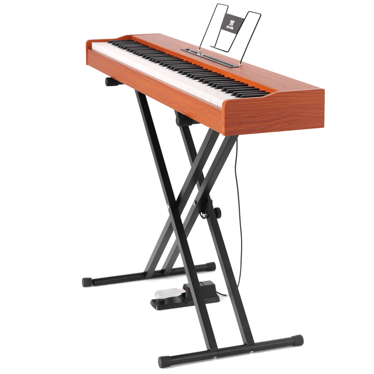 DIGITAL PIANO - BROWN - Rhythmic - Cadence