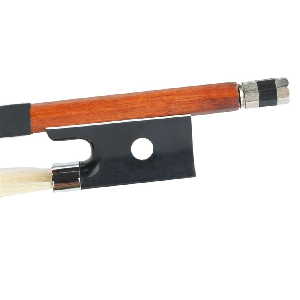 4/4 High Quality Arbor Violin Bow with Black Handle Brown - Rhythmic - Cadence
