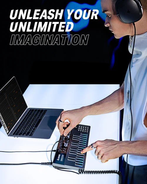 Donner Essential B1 Analog Bass Synthesizer & Sequencer - Rhythmic - Cadence