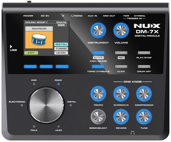 NU - X Digital Drum Kit DM - 7X - Rhythmic - Cadence