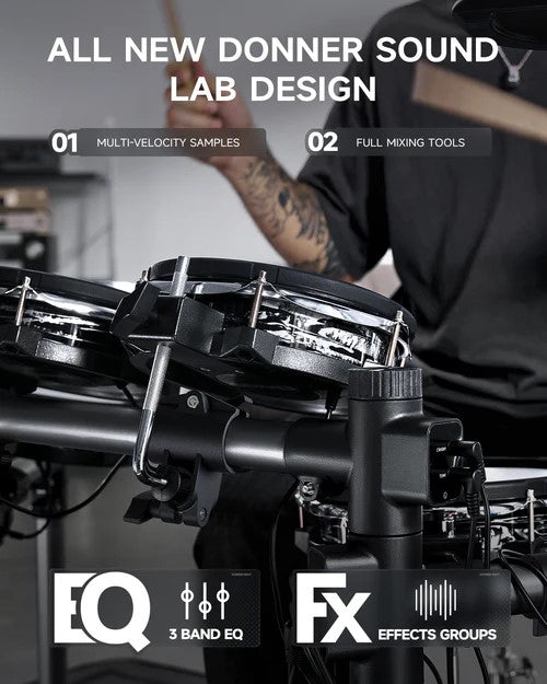 Donner Beat Electronic Drum kit - Rhythmic - Cadence