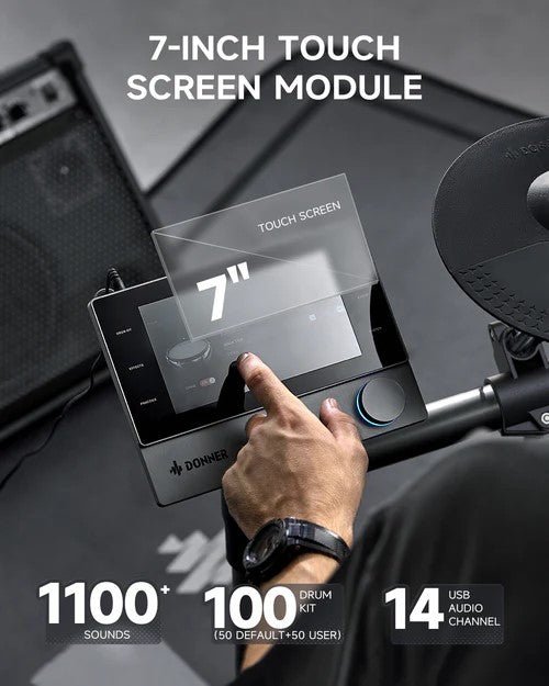 Donner Beat Electronic Drum kit - Rhythmic - Cadence