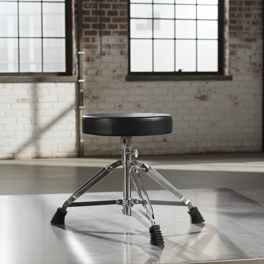Heavy Duty Drum Throne Wide Round - CDT-3