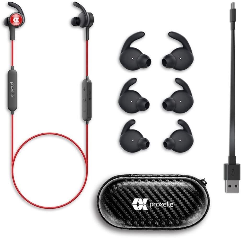 Proxelle Stereo Magnetic IPX5 Sweatproof In Ear Wireless Headset - Rhythmic - Cadence