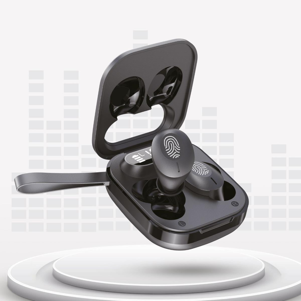 WYEWAVE Black Stereo Wireless Earbuds - Rhythmic - Cadence