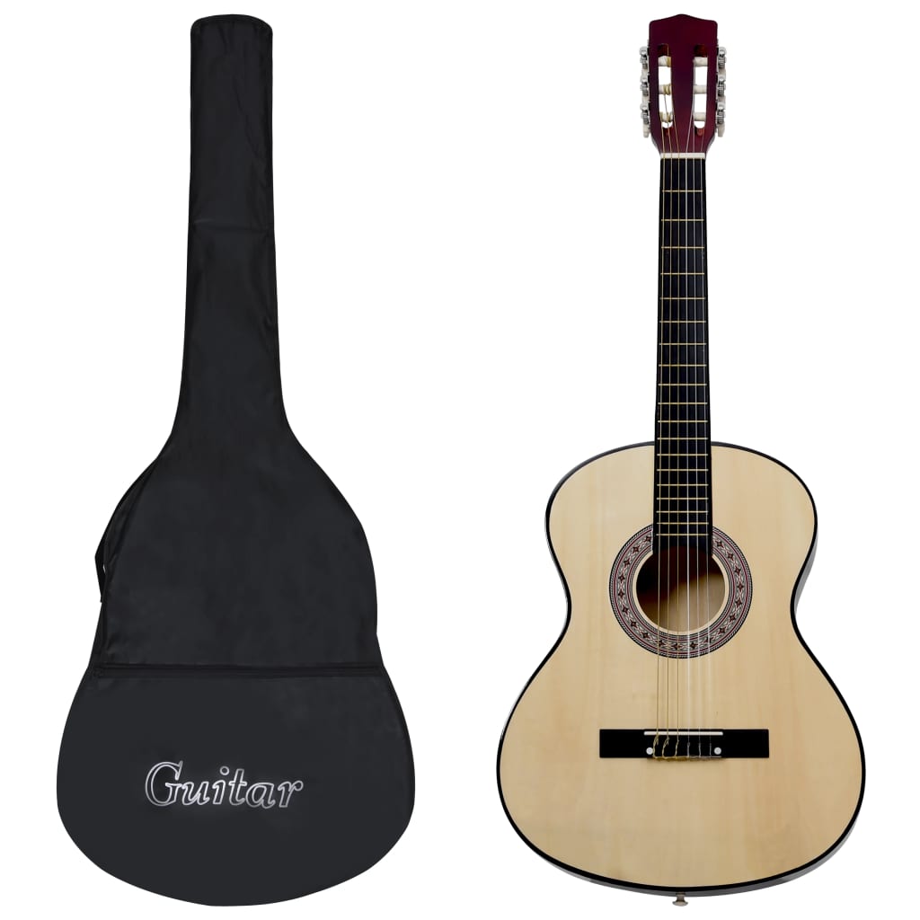 vidaXL 12 Piece Classical Guitar Beginner Set 4/4 39 (8 - 10 day delivery) - Rhythmic - Cadence
