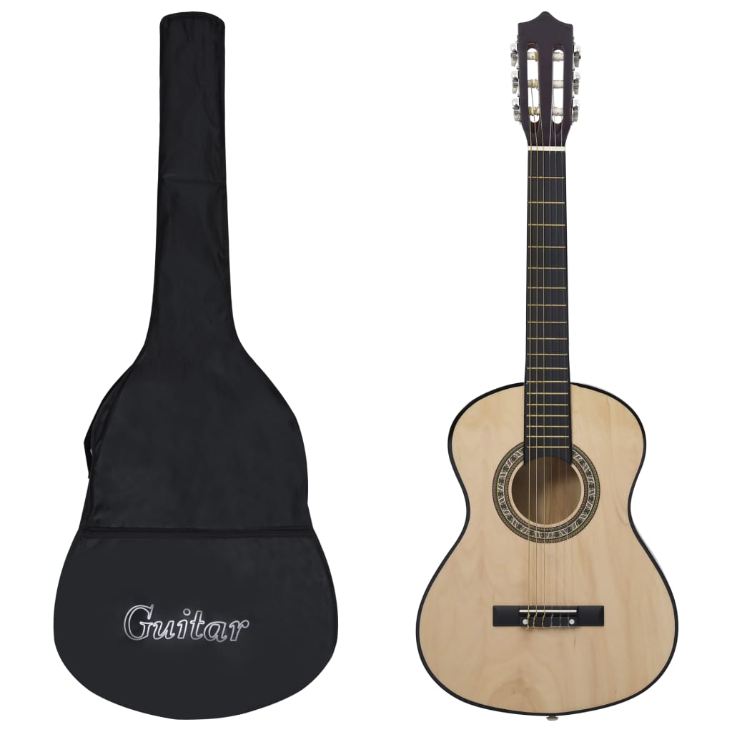 vidaXL 12 Piece Classical Guitar Beginner Set 4/4 39 (8 - 10 day delivery) - Rhythmic - Cadence