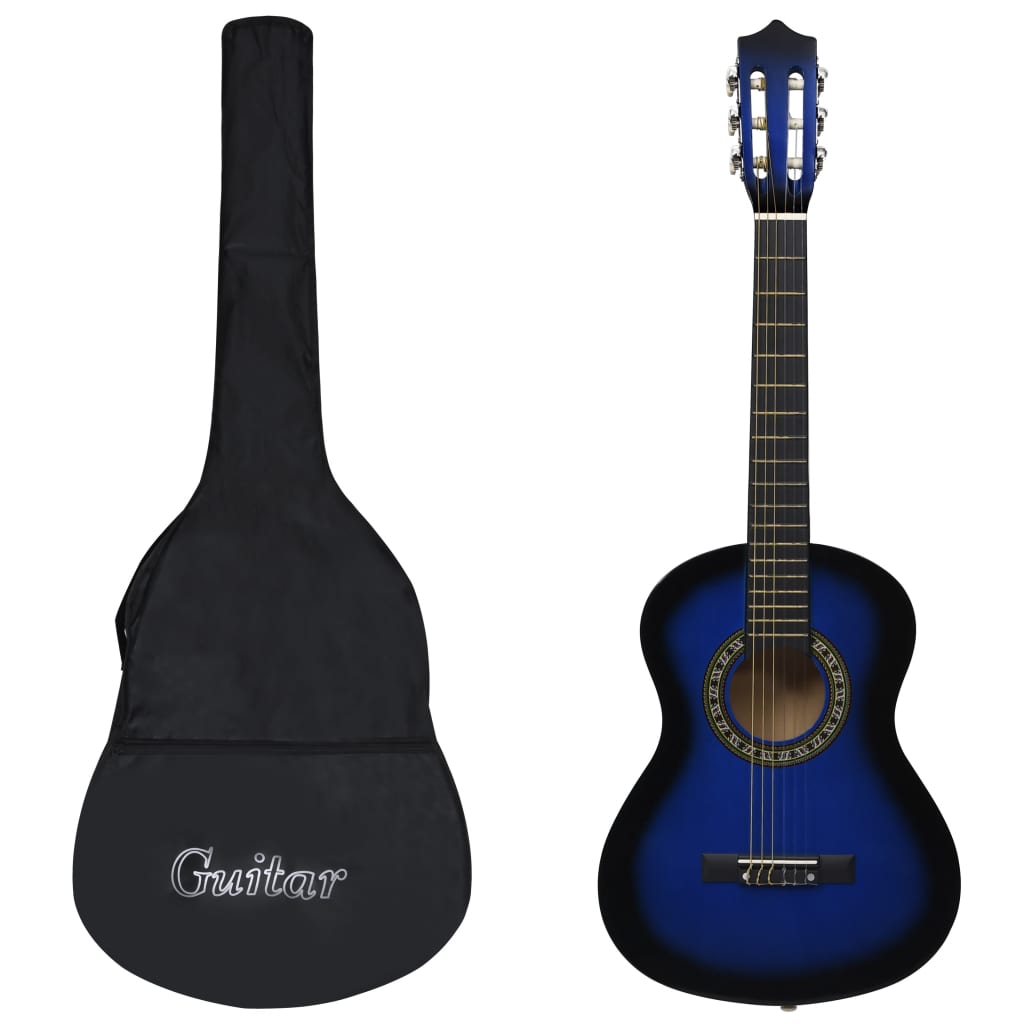 vidaXL 12 Piece Classical Guitar Beginner Set 4/4 39 (8 - 10 day delivery) - Rhythmic - Cadence