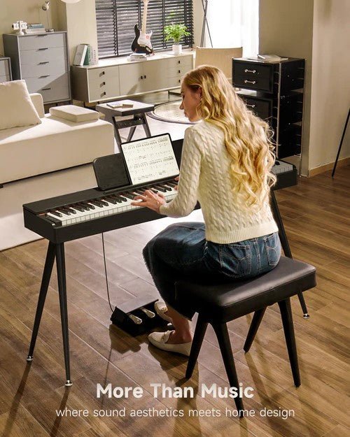 Donner OURA S100 88 - Key Graded Hammer Weighted Digital Piano - Rhythmic - Cadence
