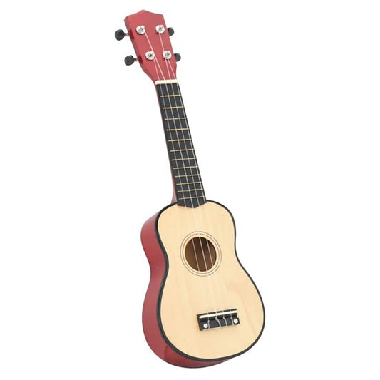 vidaXL Soprano Ukulele Set with Bag for Kids - Light Wood 21"