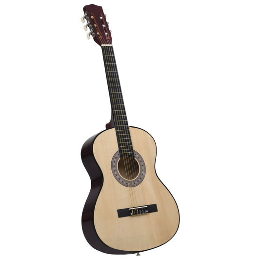 vidaXL Classical Guitar for Beginner 4/4 39 Basswood - Rhythmic - Cadence