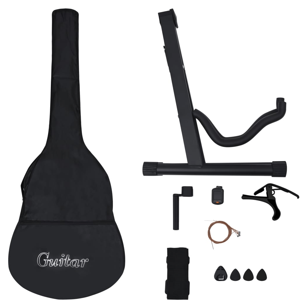 vidaXL 12 Piece Classical Guitar Beginner Set 4/4 39 (8 - 10 day delivery) - Rhythmic - Cadence
