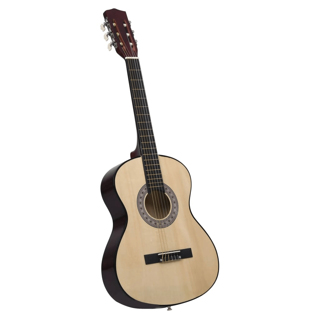 vidaXL 12 Piece Classical Guitar Beginner Set 4/4 39 (8 - 10 day delivery) - Rhythmic - Cadence
