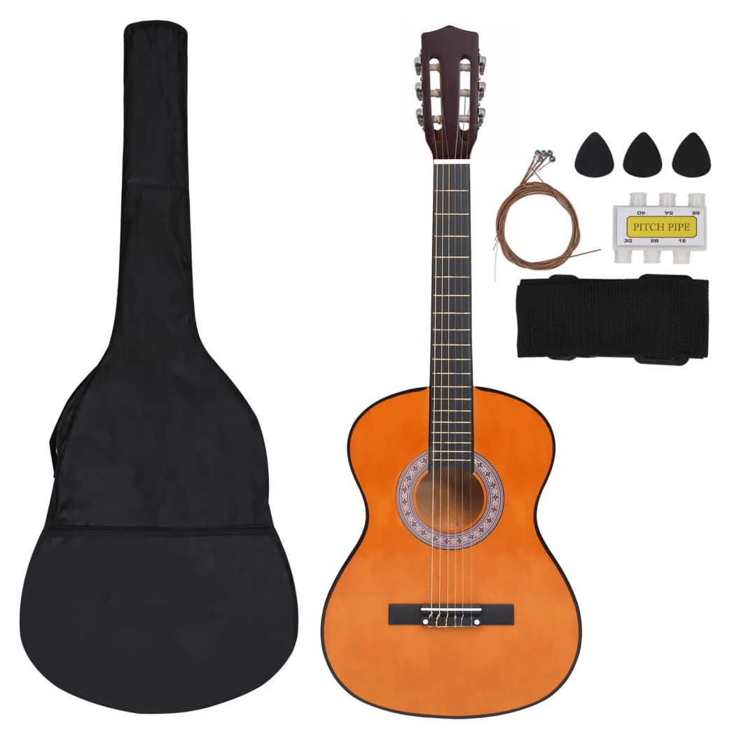 vidaXL 12 Piece Classical Guitar Beginner Set 4/4 39 (8 - 10 day delivery) - Rhythmic - Cadence