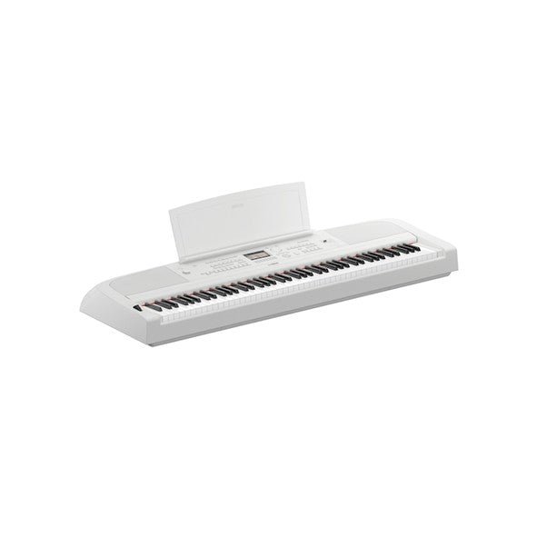 Yamaha DGX - 670 Digital Piano White including 3 Pedals & Stand - Rhythmic - Cadence