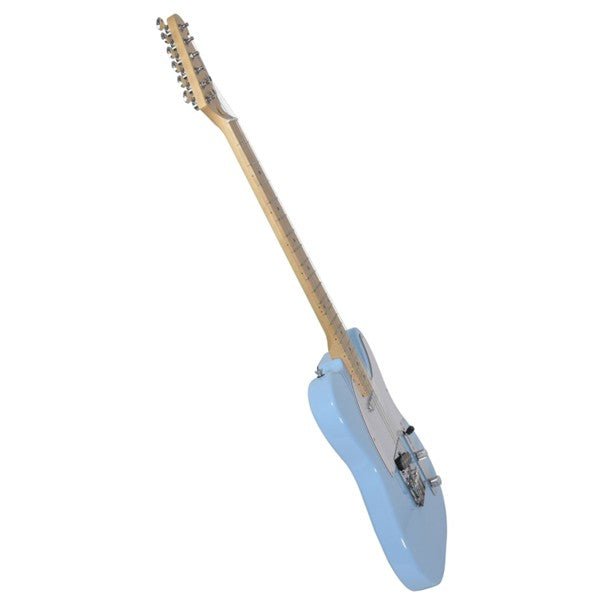 CAL62 Electric Guitar Maple f/b - Surf Blue Gloss - Rhythmic - Cadence
