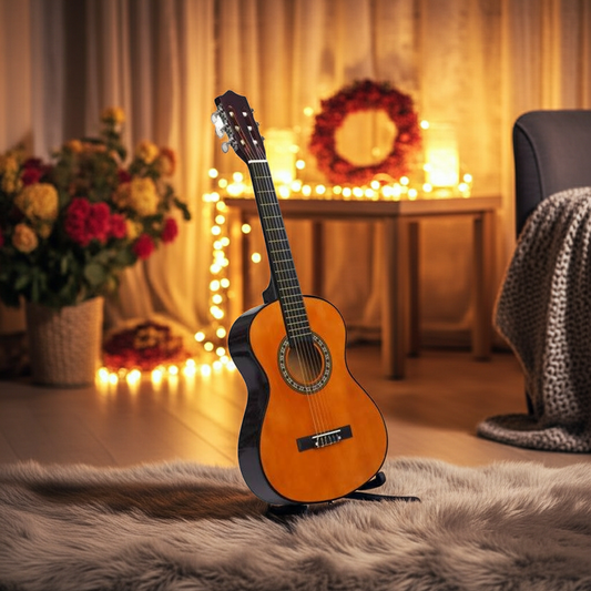 vidaXL Classical Guitar for Beginner and Kids with Bag 1/2 34"