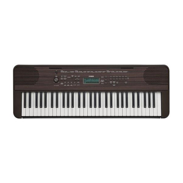 Yamaha PSR - E360 Keyboard - Dark Walnut - Rhythmic - Cadence
