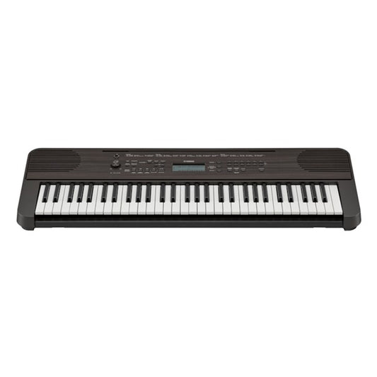 Yamaha PSR - E360 Keyboard - Dark Walnut - Rhythmic - Cadence