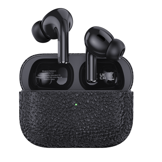WYEWAVE Premium High Quality Wireless Earbuds With ANC - Black - Rhythmic - Cadence