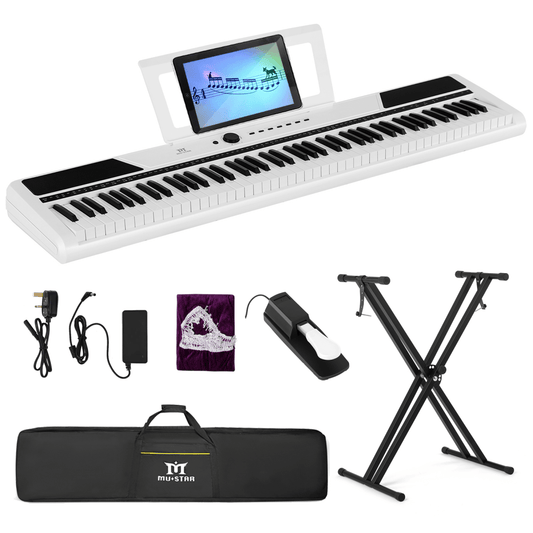 DIGITAL PIANO - WHITE - Rhythmic - Cadence