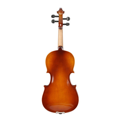 New 3/4 Acoustic Violin Case Bow Rosin Natural - Rhythmic - Cadence