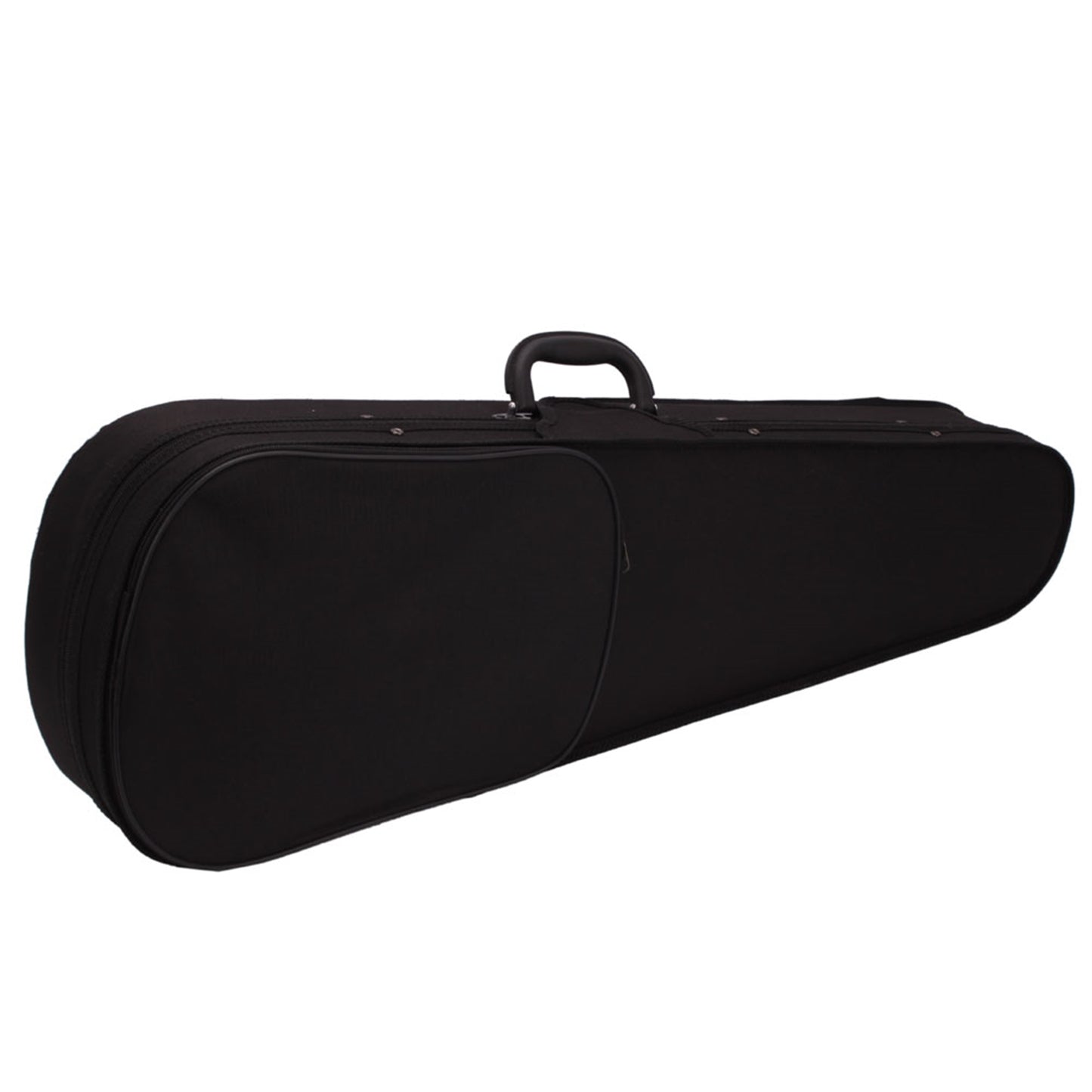 New 4/4 Acoustic Violin Case Bow Rosin Black - Rhythmic - Cadence