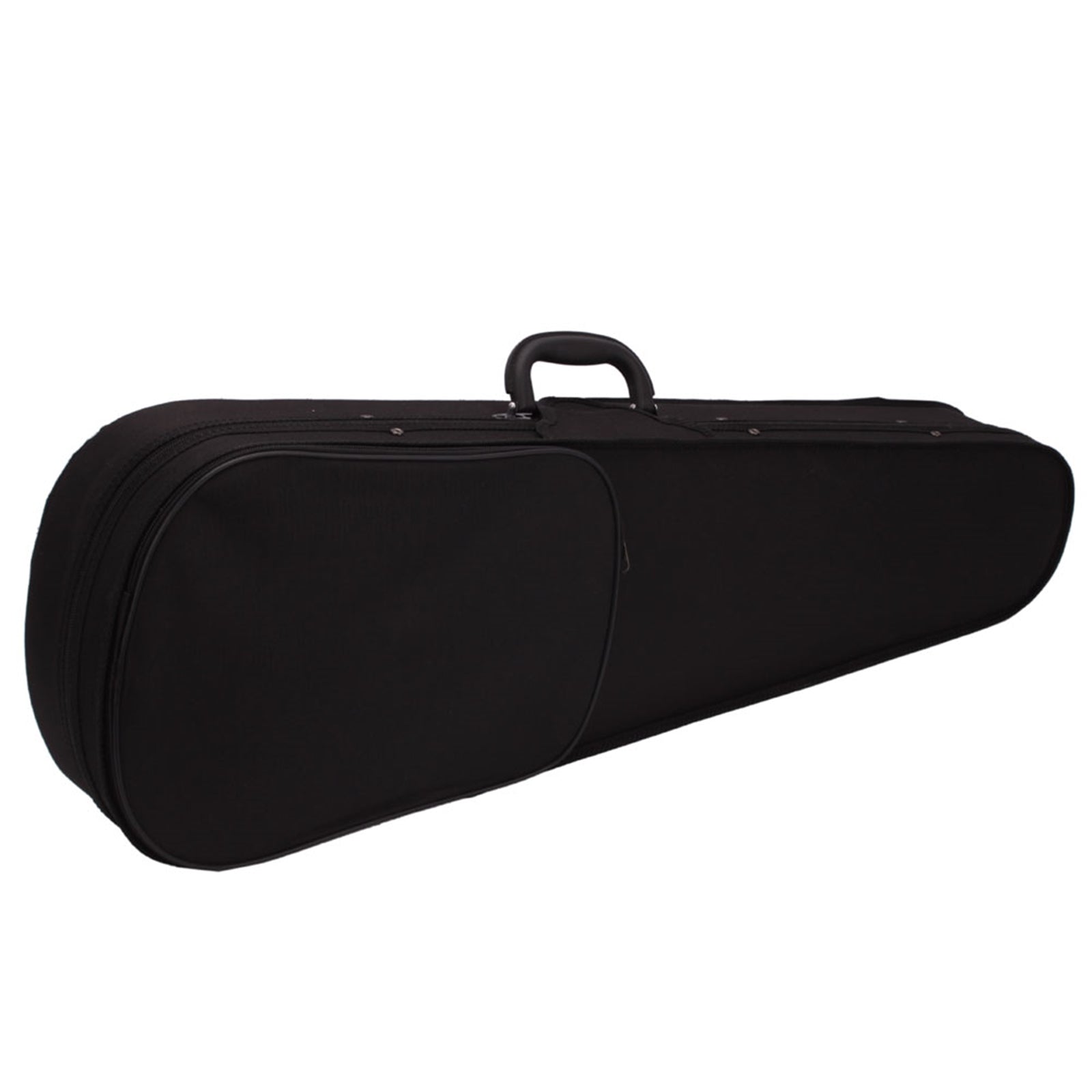 New 4/4 Acoustic Violin Case Bow Rosin Black - Rhythmic - Cadence