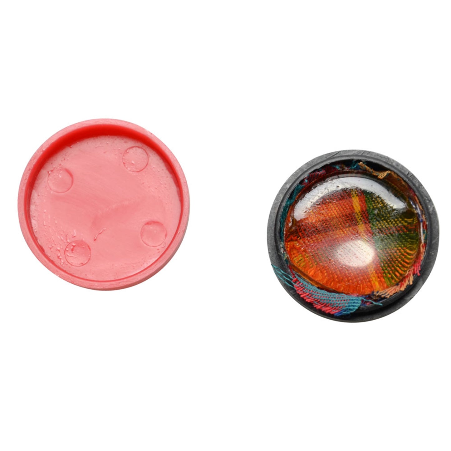 New 4/4 Acoustic Violin Case Bow Rosin Pink - Rhythmic - Cadence