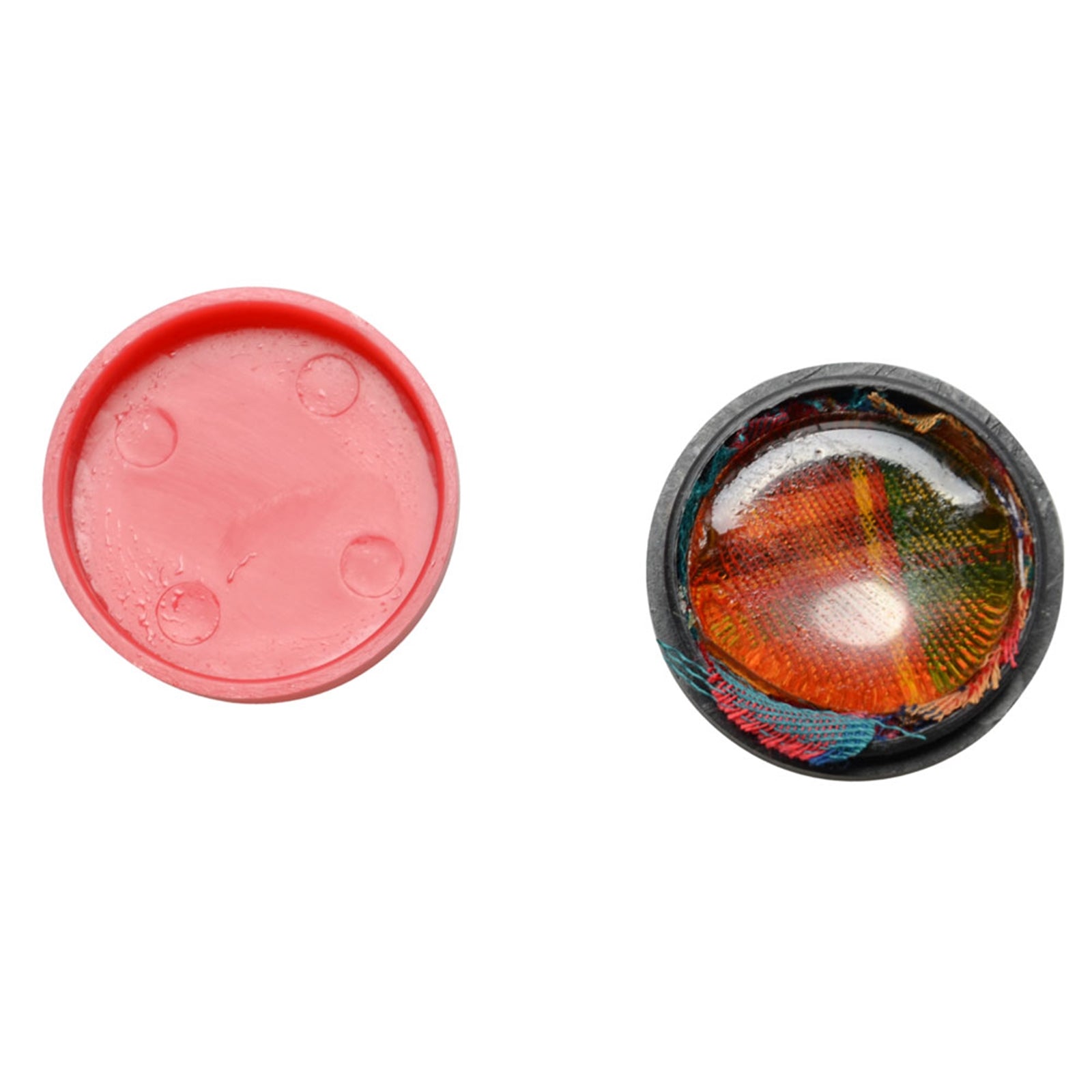 New 4/4 Acoustic Violin Case Bow Rosin Pink - Rhythmic - Cadence