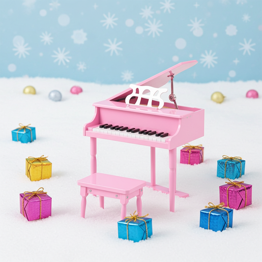 30 Keys Mini Kids Piano with Music Stand and Bench Best Gifts Toy HOMCOM