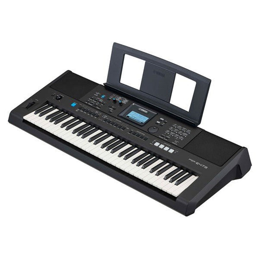 Yamaha PSR - E473 Keyboard Black - Rhythmic - Cadence