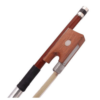 New 4/4 Acoustic Violin Case Bow Rosin Natural - Rhythmic - Cadence