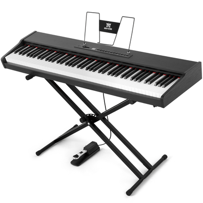 MUSTAR DIGITAL PIANO - BLACK - Rhythmic - Cadence