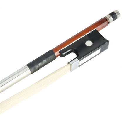 4/4 High Quality Arbor Violin Bow with Black Handle Brown - Rhythmic - Cadence