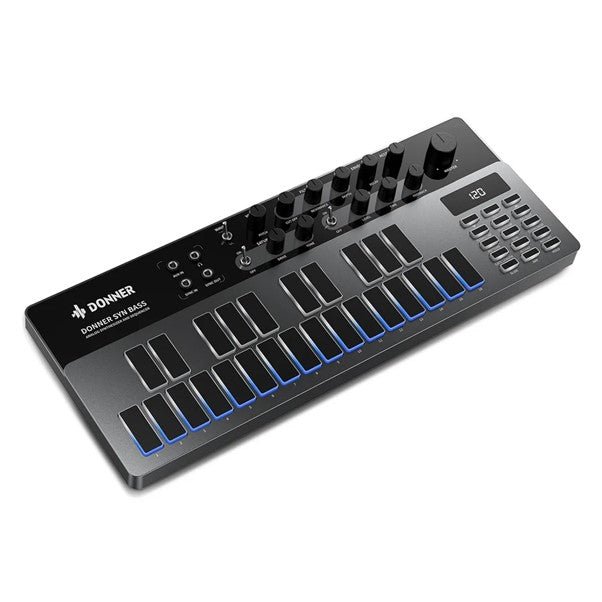Donner Essential B1 Analog Bass Synthesizer & Sequencer - Rhythmic - Cadence