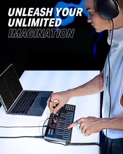 Donner Essential B1 Analog Bass Synthesizer & Sequencer - Rhythmic - Cadence