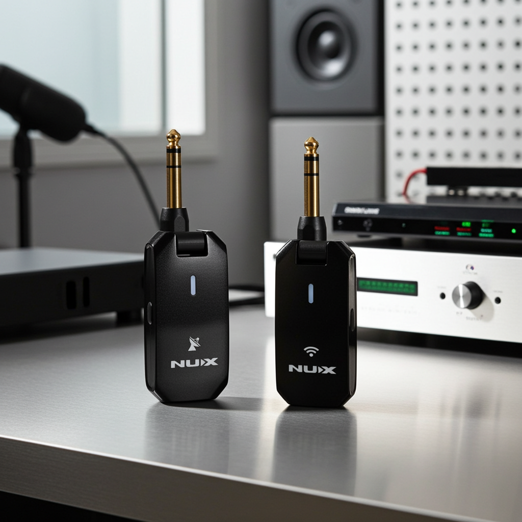 C-5RC Rechargeable Wireless Guitar Bug Set 5.8GHz