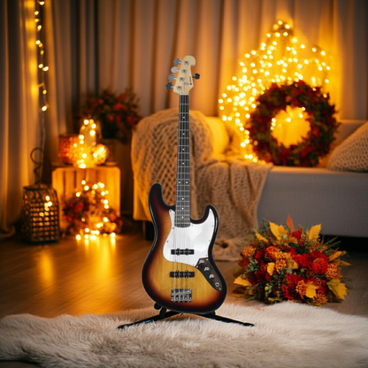 CAB42 Bass Guitar - 3-tone sunburst