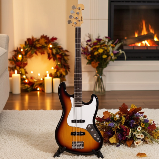 CAB42 Bass Guitar - 3-tone sunburst